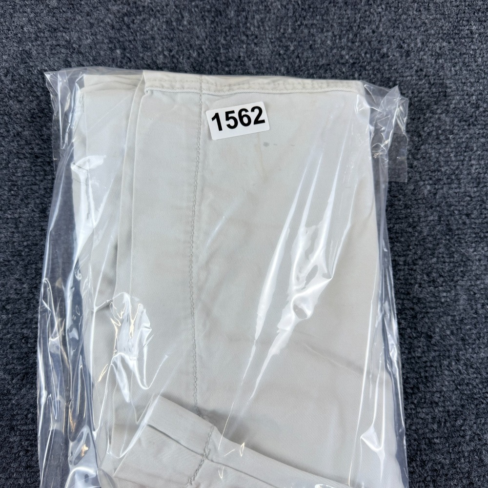 Arizona Jean Co The Original Chino Shorts Mens‎ 35x10 White Cotton Flat Front - Picture 12 of 12